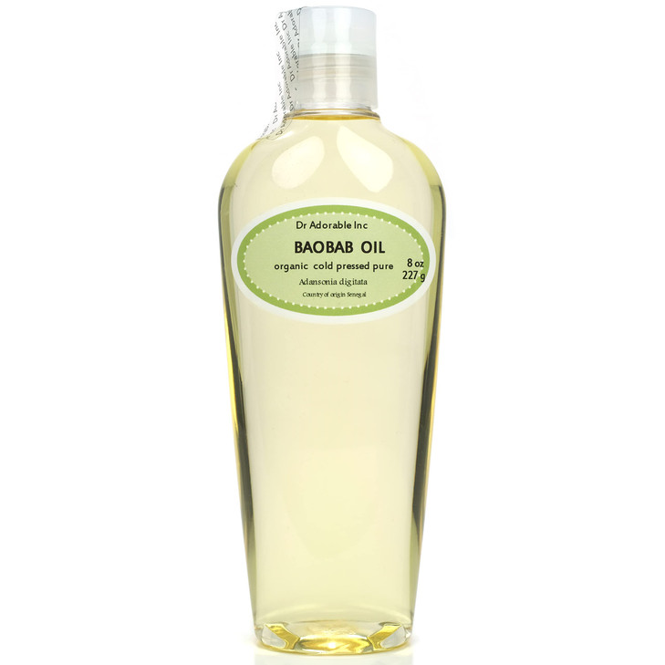 Dr Adorable - 8 oz - Baobab Oil - Pure Cold Pressed Organic
