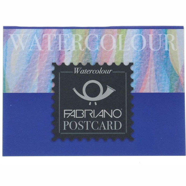 Fabriano Studio Watercolor Pad, Cold-Press, 4" x 6", 140 lb, 20 Sheets, White