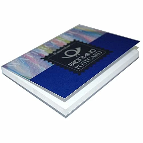 Fabriano Studio Watercolor Pad, Cold-Press, 4" x 6", 140 lb, 20 Sheets, White