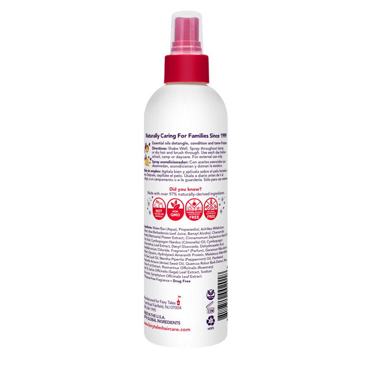 Fairy Tales Rosemary Repel Kids Lice Prevention Conditioning Spray, 8 fl oz