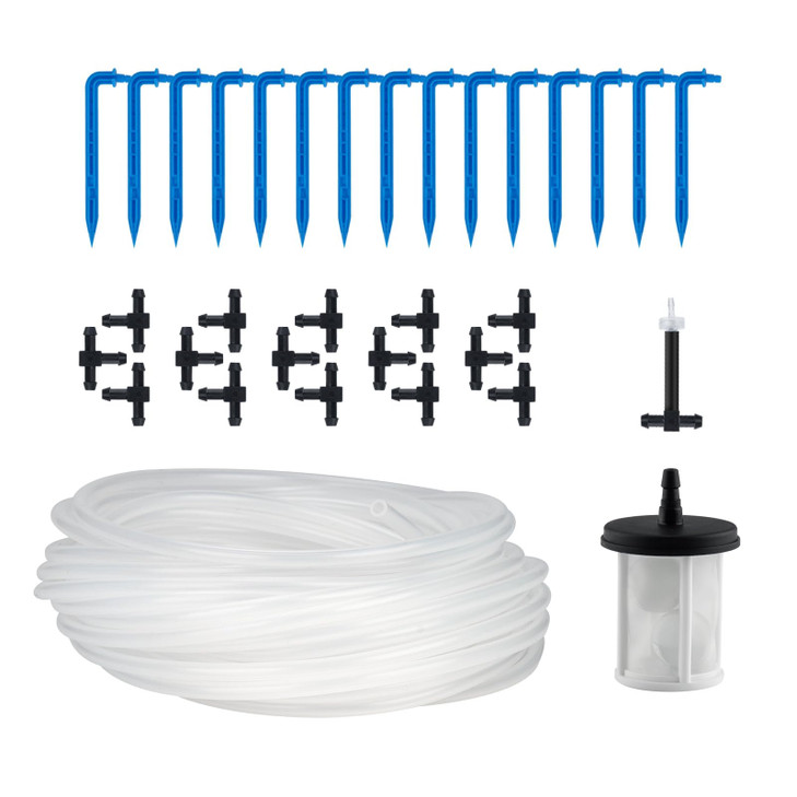 Automatic Plant Waterer Replacement Kit for 15 Potted Plants, Accessories Expansion Set for Auto Drip Irrigation