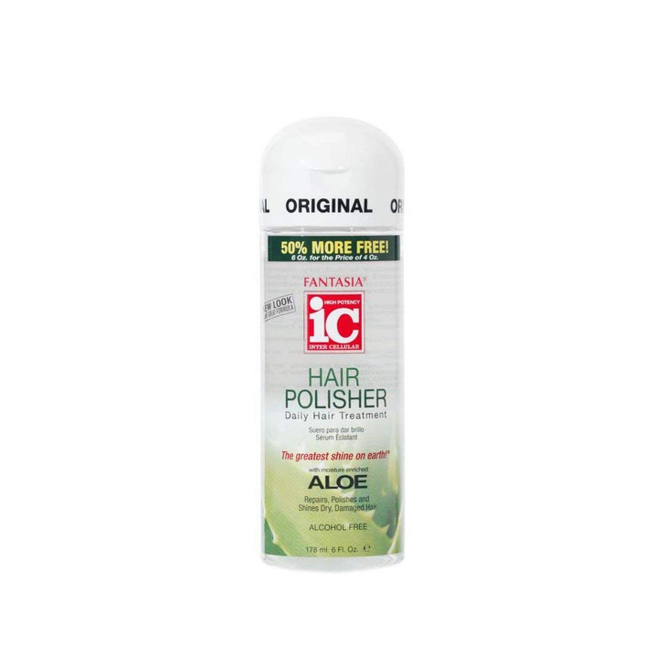 Fantasia IC Hair Polisher Daily Hair Treatment w/Aloe, 6 Ounce