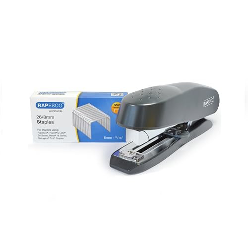 Rapesco Staples, 26/8 mm [Box of 5,000]