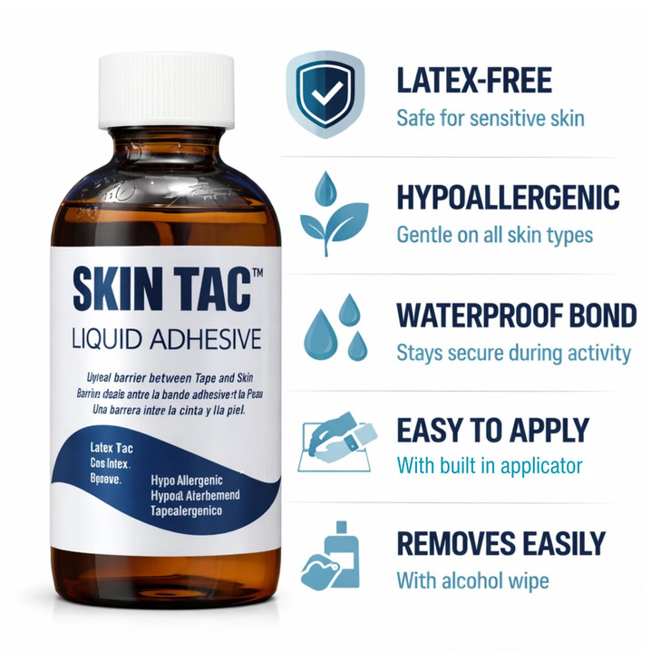 Torbot Skin-Tac Liquid Adhesive Barrier [4 Oz] (Ea-1)