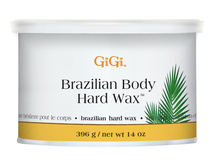 GiGi Brazilian Body Hard Wax for Hair Removal, Non-Strip for Coarse Hair, Ideal for Bikini, Face & Sensitive Areas, 14