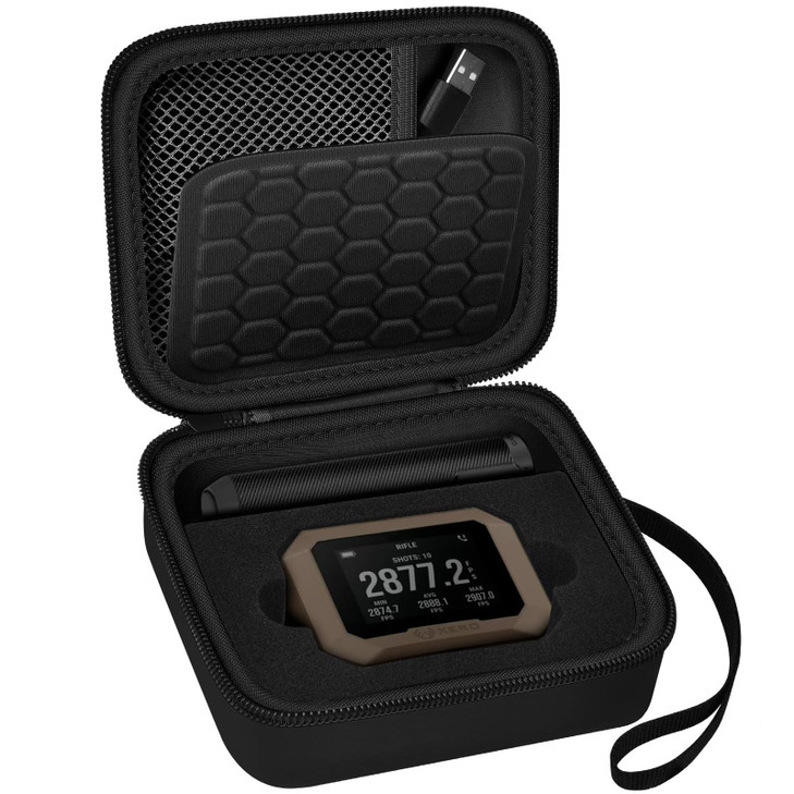 PAIYULE Hard Case for Garmin Xero C1 Pro/Xero C2 Chronograph Black
