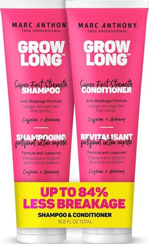 Marc Anthony Grow Long, Anti Breakage Hair Shampoo & Conditioner Set