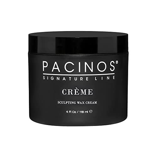 Pacinos Creme Hair Sculpting Wax, Water-Soluble, Medium Shine, All Day Hold