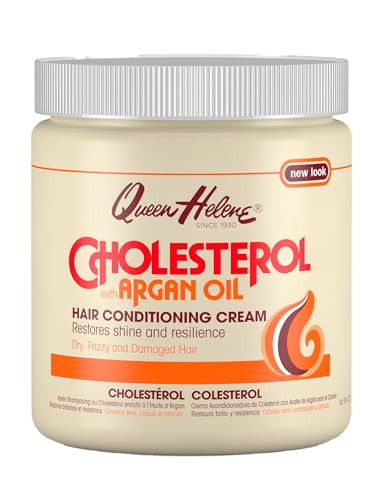 QUEEN HELENE Cholesterol Hair Conditioning Creme Argan Oil, 15 oz