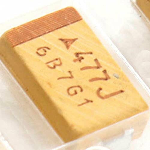 TEAMWILL Tantalum Capacitor 477J 6.3V 470uF Type D SMD 7343 10% Mount Surface 20PCS