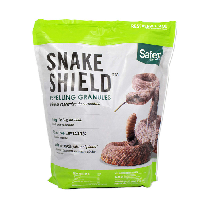 Safer Brand Snake Shield, 4 lb Granular Snake Repellent for Yard