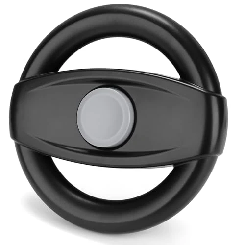 Accmor Stroller Steering Wheel Toy, Steering Wheel for Shopping Carts