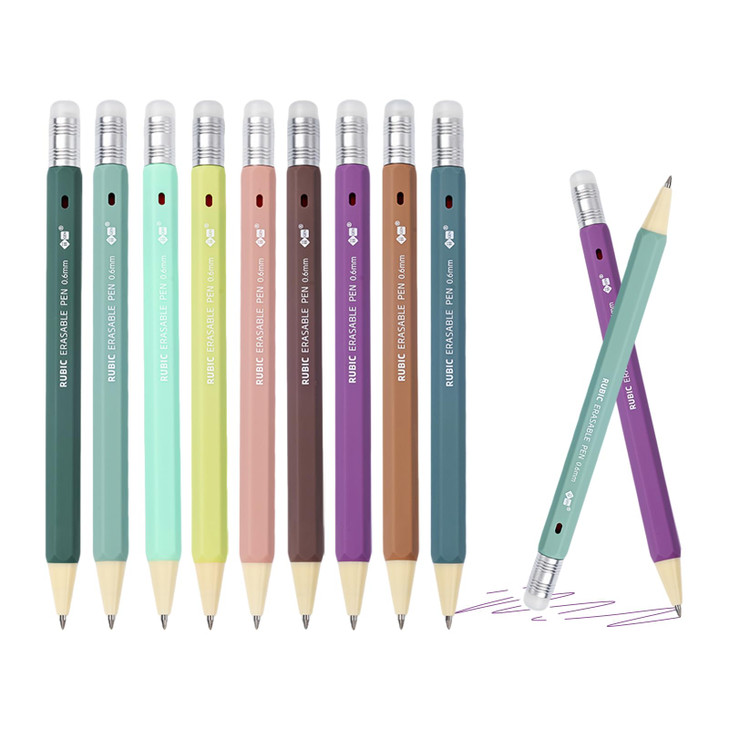 ii gen RUBIC 0.6mm Erasable Gel Pens 9 Forest Reverie, School & Planner