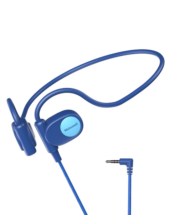 Mehomeli Kid Headphones, Air Conduction Open Ear Headphones, 3.5mm Jack