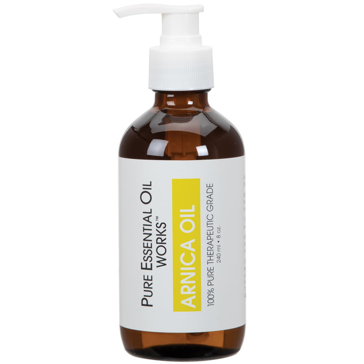 Pure Essential Oil Works Arnica Oil, 100% Pure, Natural, Paraben-Free, 8 Ounces