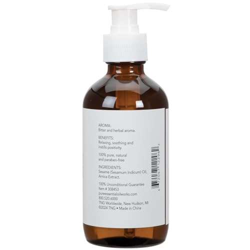 Pure Essential Oil Works Arnica Oil, 100% Pure, Natural, Paraben-Free, 8 Ounces
