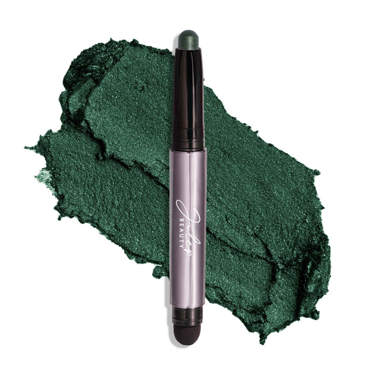 Julep Eyeshadow 101 Cream-to-Powder Waterproof Shadow Stick  Evergreen Shimmer  Long-Lasting, Crease-Proof, Deep Green Shimmer Cream Eyeshadow with