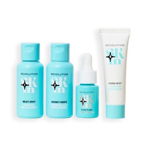Revolution Skin Happy Hydrate 4 Step Starter Kit, 4 Mini Products