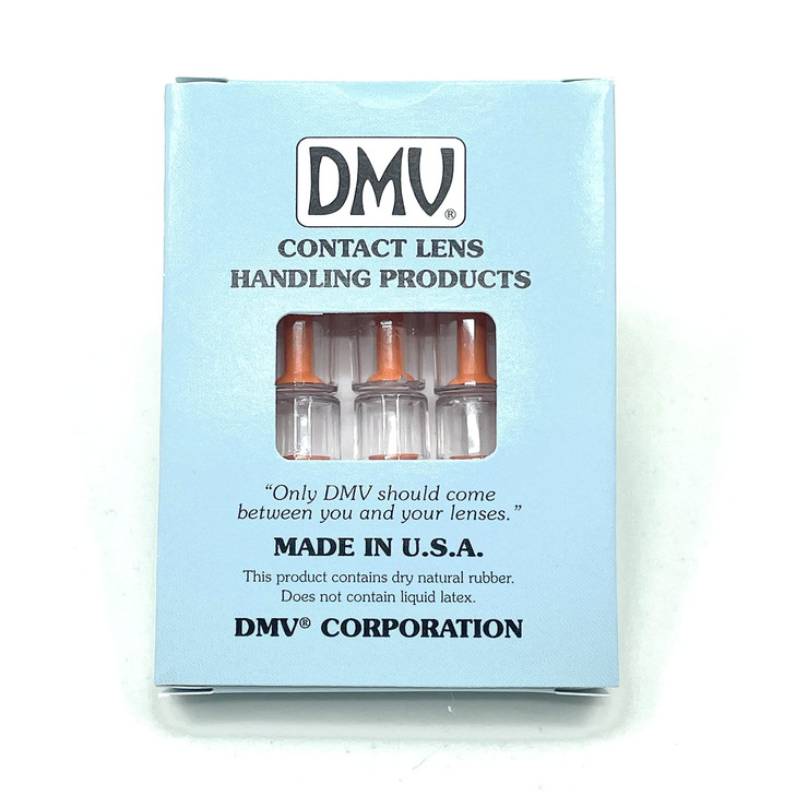 DMV Ultra Hard Contact Lens Remover Tool Made in USA 10 Pack - Orange
