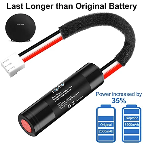 Rapthor 3500mAh Rechargeable Replacement Lithium Battery Compatible with Harman Kardon Onyx Studio 1/2/3/4 Wireless