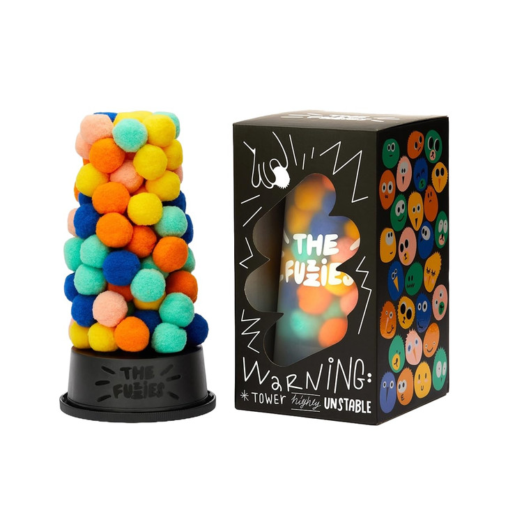 The Fuzzies Stacking Game  Build an Absurd, Gravity Defying Tower Out of Soft Fuzzballs