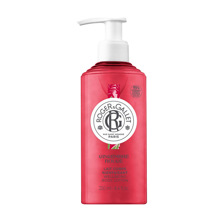ROGER & GALLET Wellbeing Body Lotion  Lightweight Hydrating Body Moisturizer with Shea Butter & Natural Orange