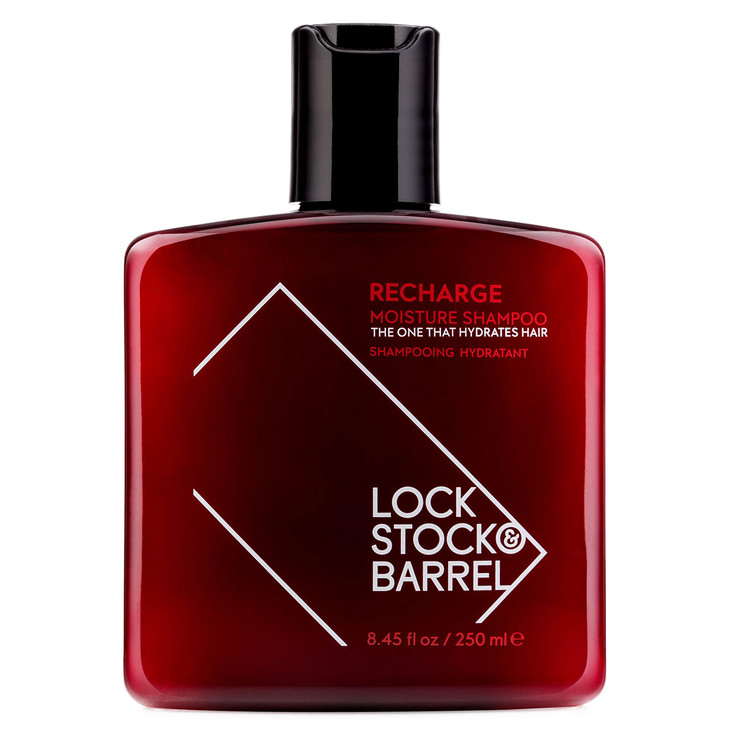 Lock Stock and Barrel Recharge Super Moisturizing and Conditioning Shampoo, 8.5 Ounce