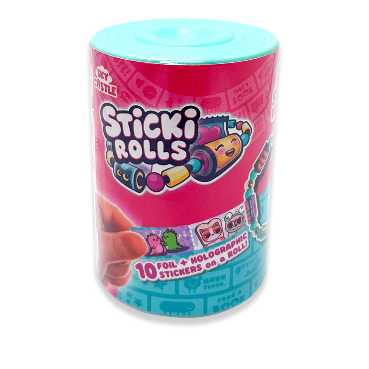 BoxLunch Sticki Rolls Sticker Blind Capsule Bracelet Multi None