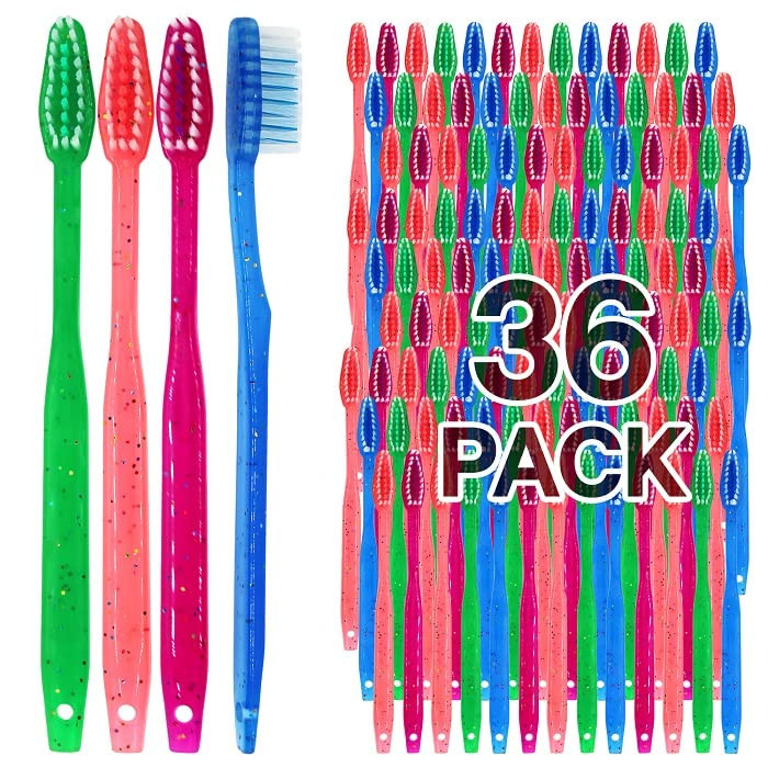 Bottles N Bags MEGA Pack Kids Disposable Toothbrushes with Paste | Children's Bubblegum Pre-Pasted & Individually