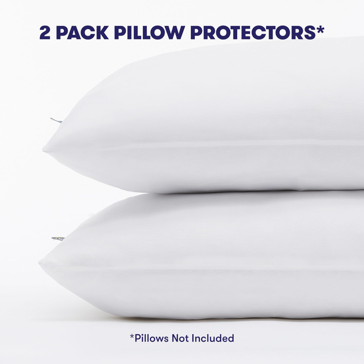Serta Power Chill Cooling Pillow Protectors, Standard/Queen (2 Pack)
