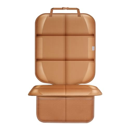 Meolsaek Car Seat Protector for Child Car SeatNon-Slip Backing No Imprints