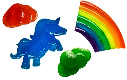 Thames & Kosmos Rainbow Gummy Candy Lab - Unicorns, Clouds & Rainbows! Sweet Science STEM Experiment Kit, Make Your