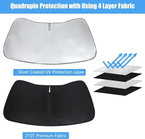 Windshield Sun Shade Car Sunshade Accessories Fit 2019-2026 BMW X5