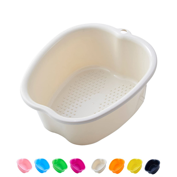 AXLOFO® Foot Soaking Bath Basin, Large Plastic Foot Soaking Tub, Feet Massage Feet Bath Bucket, Great for Getting the