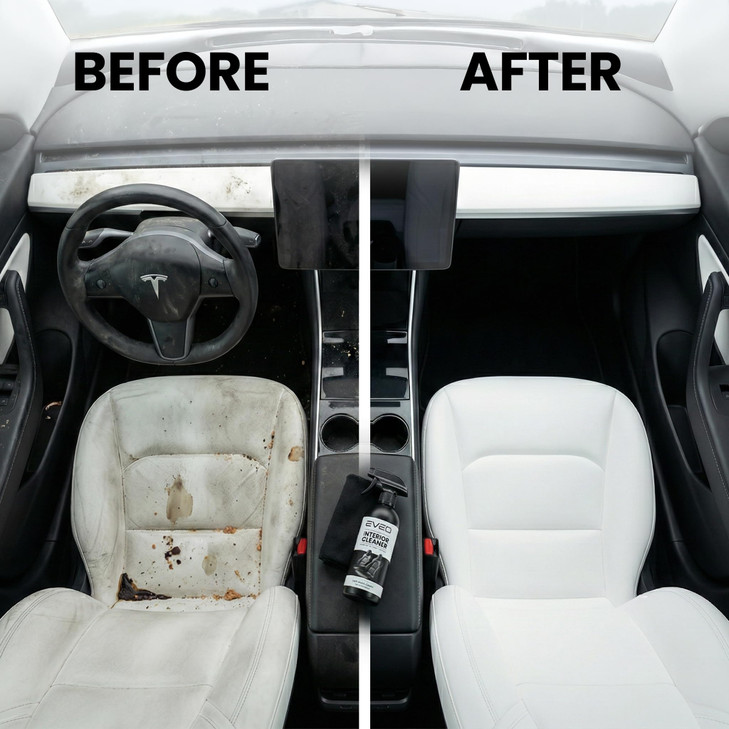 EVEO TESLA Interior Cleaner Kit - (16oz) Tesla Model Y Juniper Accessories & Tesla Model 3 Accessories | Tesla Seat