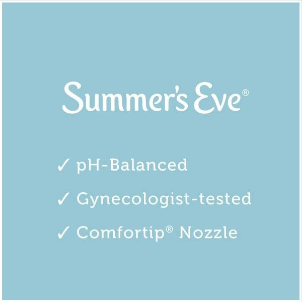 Summer's Eve Douche 4-Pack, Extra Cleansing Vinegar & Water, 18-Ounce Boxes (Pack of 1)