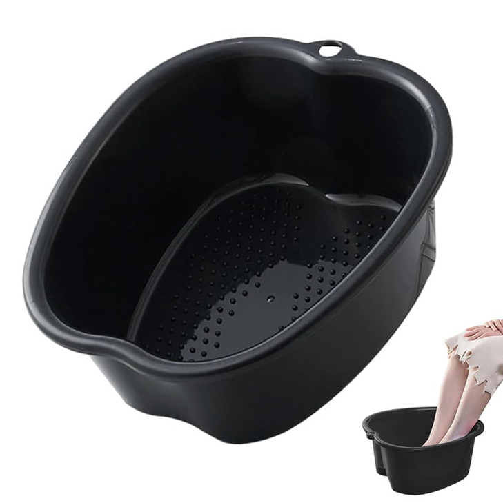 Chpbolly Foot Soaking Tub Large Size Foot Basin Sturdy Soaking Feet Bucket Massager Tub Exfoliation Callus Pedicure