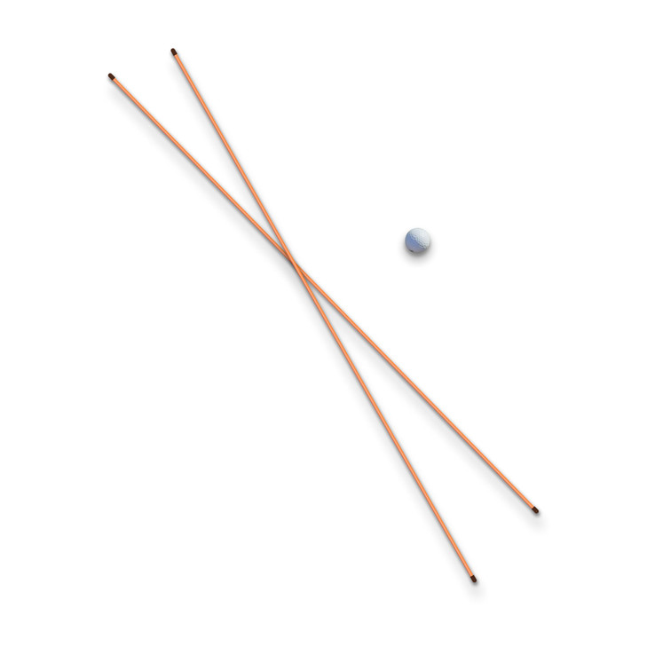 Elevate & Co. Golf Alignment Sticks, 34A Training Aid Accessory help's Visualize and Align Your Golf Shot Stroke, Full