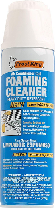 Frost King ACF19 Foam Coil Cleaner, 1.18 Pound (Pack of 1), 19 Ounce