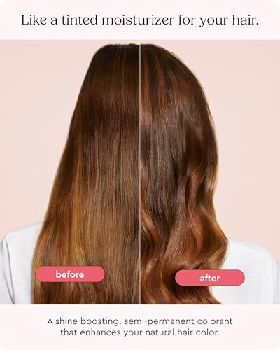 Glaze Super Gloss Color Conditioning Gloss A Cocoa Lights for Medium to Dark Brown Hair with Highlights A Rinse Out