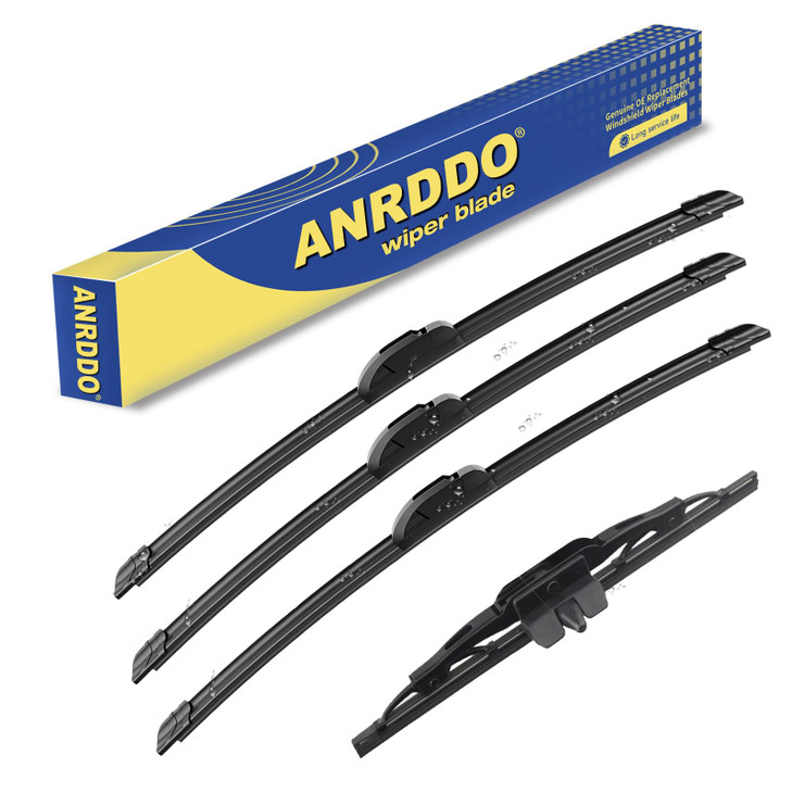 3 Wipers Factory Replacement For 2007-2014 Toyota FJ Cruiser Original Equipment Replacement Windshield Wiper Blades