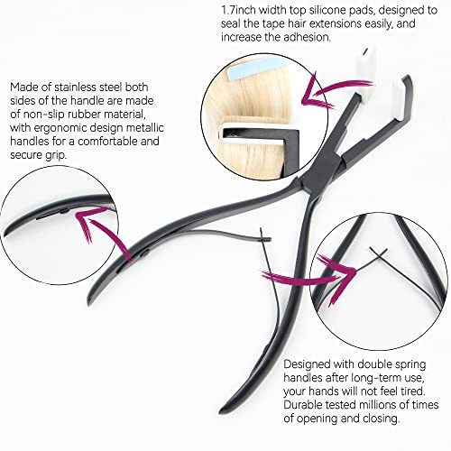 Tape in Extension Pliers for Hair Extension Application Tool