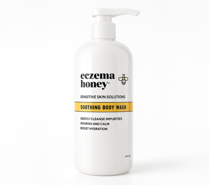 ECZEMA HONEY Soothing Body Wash, Daily Shower Gel & Eczema Care (13 Oz)