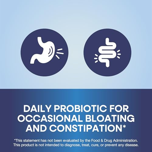Nature's Way Acidophilus Probiotic Pearls, Supports Digestive Balance & Gut Health, Reduce Occasional Constipation and Bloating*, 1 Billion Cultures,