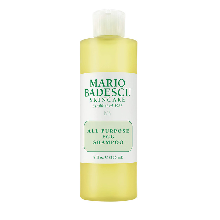 Mario Badescu All Purpose Egg Shampoo for All Hair and Skin Types | Shampoo and Body Wash that Cleanses and Nourishes |Formulated with Egg White Prot