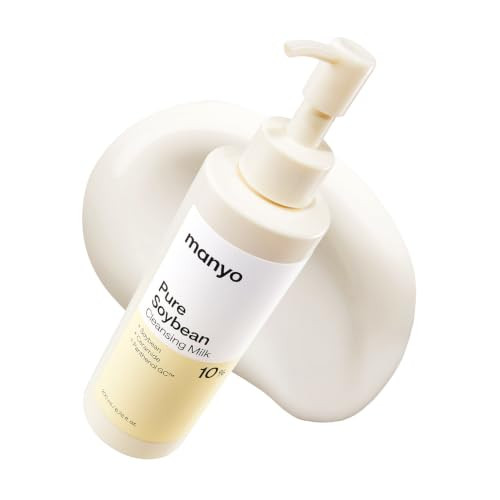 MANYO Pure Soybean Cleansing Milk, Facial Cleanser, 6.76 fl oz