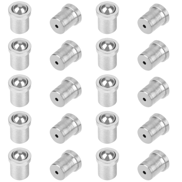 NACX Ball Plunger, Ball Detent, Spring Plunger Screw, 20Pcs (3 x 4, 10N)