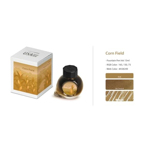 Colorverse Ink - USA Special Series - Iowa - Corn Field (15ml) Fountain Pen Ink
