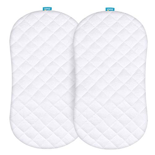 Bassinet Mattress Pad Cover Fit for Halo BassiNest Swivel Sleeper