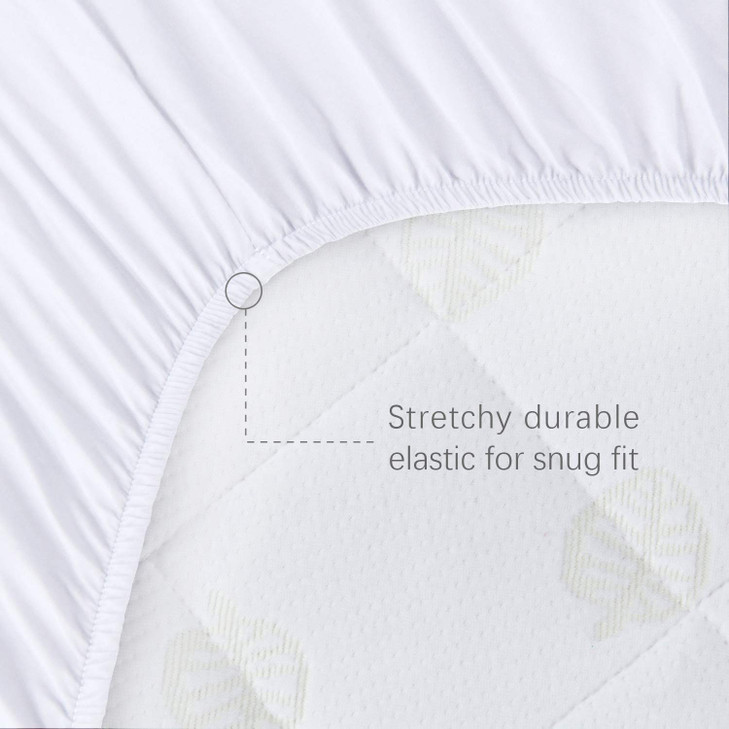 Bassinet Mattress Pad Cover Fit for Halo BassiNest Swivel Sleeper